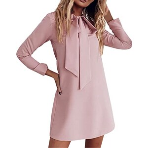 liaddkv Abiti da donna estivi al ginocchio lunghezza al ginocchio abito estivo da donna