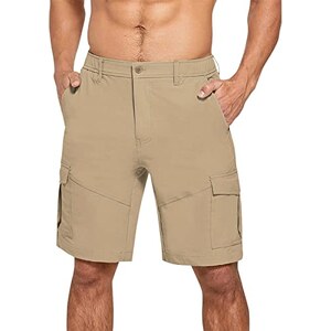 Pantalon Gurkha da uomo a quadr marron Chusura con botton su