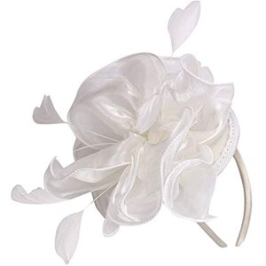 Ulalaza Fascinators Per Capelli Da Donna Cappello Da Cocktail Da Sposa In Piuma Da Sposa Cocktail Derby Church Banquet For Girls 103203161
