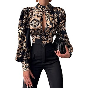 JomeDesign Top Donna Maniche Lunghe Con Spacco Laterale – Girocollo Tinta Unita – Tessuto Morbido Casual – Taglie Forti Fino A XXL (Kaki, L)
