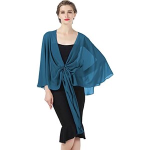 KRIPINC Elegante Pailletten Schals & Tücher für Damen, Stola für