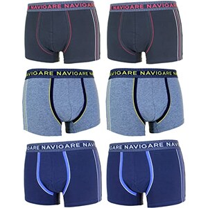 Boxer uomo Navigare fantasia in cotone elasticizzato - Unigross