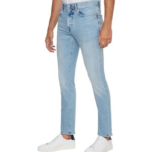 Jeans Braguette Zippée Extensible 5 Poches MEMPHIS BLEU DEN Lma Lebeurre 127236 L289127236bleu01