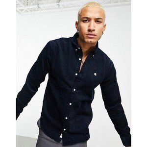 Stussy Camicia in Velluto Cuoio naturale