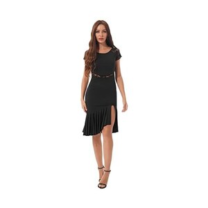 Abito Da Ballo Bambina Con Nappe E Paillettes - Latino, Salsa, Samba - Taglie S/M/L/XL