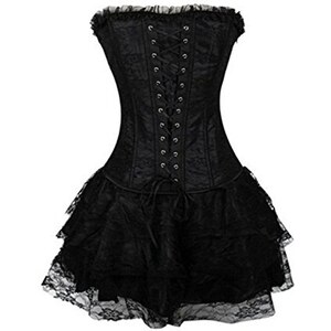 1/2 busto modello donna in elasthanne nero