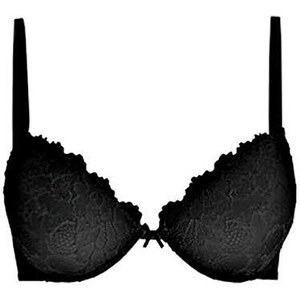 Reggiseno Push-up Con Bordo In Pizzo E Rinforzo Sotto Il Seno