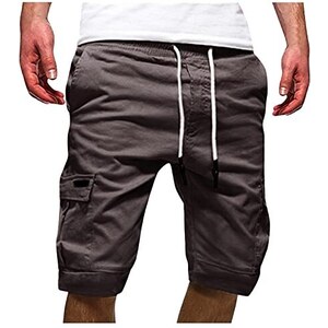 Shorts Uomo Tansozer In Cotone - Elasticizzati, Con Tasche, Ideali Per Estate E Sport, Vari Modelli