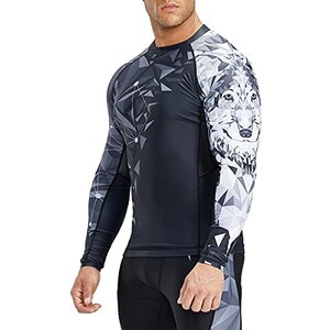 Rashguard Mytra Fusion Compressione Uomo - Ultra Leggero E Traspirante Per MMA E Palestra - Foto 9