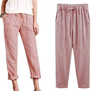 Pantaloni da donna rosa taglia 38 | Acquisti Online su