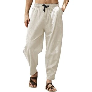 Jugaoge Pantaloni Lunghi Da Uomo, Lucidi, Lunghi, Aderenti - Foto 2