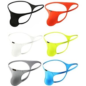 Biancheria Intima Hipster Uomo Copertura Minima In Posa Bikini Nuoto - Foto 8