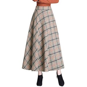 Gonna Lunga In Maglia A Pieghe Con Vita Alta Elastica - Perfetta Per L'inverno - Foto 3