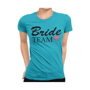 STAMPATEK Maglietta Addio al Nubilato Amiche della Sposa T-Shirt Festa