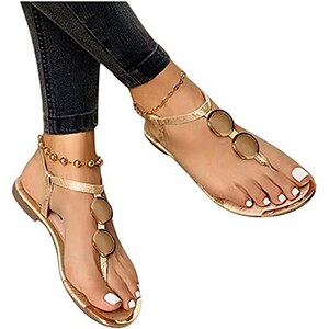 Sandali Donna ANNIESHOE Con Zeppa 15 Cm - Tacco Alto Plateau, Suola In Gomma, Eleganti Ed Estivi