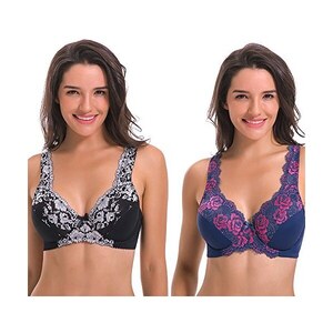 Reggiseno Minimizer Senza Ferretto Curve Muse - Confezione Da 3 | Taglie Forti Con Pizzo - Foto 8