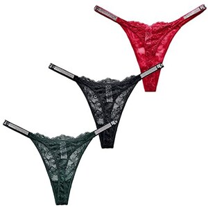 Perizoma Wolbar Donna WB111 - Intimo Trasparente Elegante Con Fiocco
