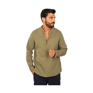 Camicia in lino Regular Fit - Bianco - UOMO | H&M IT