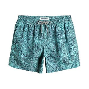 Pantaloncini Jogging Maamgic Tasche Cerniera Pantaloncini Uomo MaaMgic 12.7 Cm - Morbidi, Elasticizzati, Con Tasca Con Cerniera Per Sport Shorts Palestra MaaMgic