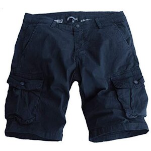 Acquista Pantaloncini da uomo in cotone e lino, pantaloni bermuda larghi a 3/4, corti, estivi, lunghi, casual in Italia a partire da 14