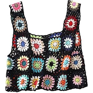 LOS OJOS Racerback Canottiera da Donna, Lilla mélange
