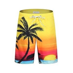 APTRO Pantaloncini Da Bagno Uomo/con Coulisse Regolabile E Fodera In Rete/Costume Piscina Uomo Vacanze Sport All Aperto Pantaloni Da Notte Versatile S 5xl S 5xl Carico Pendenza Blu S182 5xl 108610310