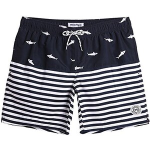 Pantaloncini Da Bagno Uomo - Boxer Spiaggia, Traspirante, Asciugatura Veloce, 100% Poliestere