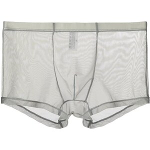 BOXER TRASPARENTI DA Uomo Intimo Sexy Pantaloncini In Rete Mutande₊ A