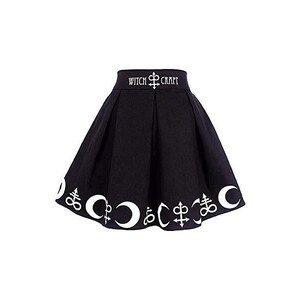 Goth Dark 2000S estetica orlo irregolare gonna corta moda gotica a va alta Slim gonne a trapezio E-girl Streetwear Bottoms in rete  200000345