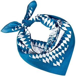 Confezione 3 Bandane In Cotone Union Jack - Gran Bretagna, Multiuso Unisex, Taglia 21x21