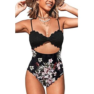 LCpddajlspig Costume Intero Donna Monokini Modellante Sgambato Costumi