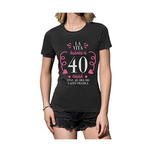 180g Maglietta Di Natale In Puro Cotone "Ho Ho Ho", Maglietta Di - Foto 3