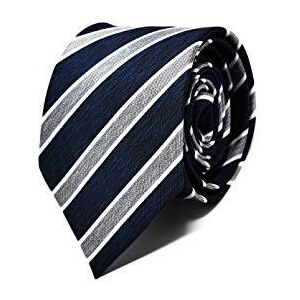 Cravatta a righe blu e bianche | Disponibile! | Tailor Toki