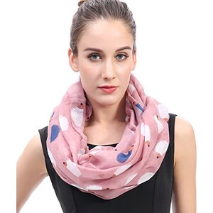 Sciarpa Ad Anello Con Stampa Girasoli - 100% Poliestere, 90x180 Cm - Leggera E Morbida Per Donne - Foto 6