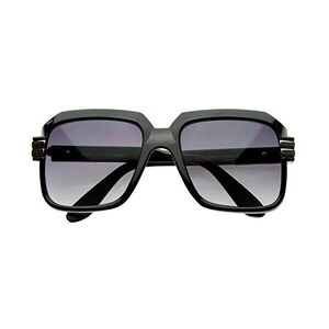 Occhiali Da Sole KISS Occhiali Da Sole Vintage Anni '60 - Stile Retrò Quadrato, Montatura Nero & Oro, Unisex KISS Eyewear Montatura Quadrata Nero Oro - Foto 4