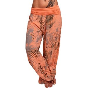 KJDWJKJRF Pantaloni in lino, da donna, leggeri, estivi, da donna, in