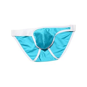 Slip Uomo In Raso Lucido Wetlook – Traspirante, Vita Bassa – Taglie M~2XL