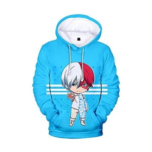 FANSU Felpa Con Cappuccio Uomo Donna Stile Indiano 3D - Stampata Unisex, Tasca, Cotone Poliestere, Autunno Inverno
