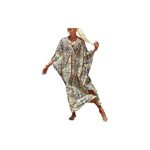 Paréo Donna Con Paillettes: Copricostume Trasparente Sexy, Abito Spiaggia Bohémien Lungo