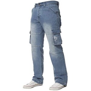 Enzo Ez348 Pantaloni Chino Uomo Bianco - Vestibilità Aderente, 98% Cotone 2% Lycra - Taglia 36W/30L