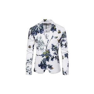 Giacca da uomo con paillette, slim fit, con bottoni, per matrimonio