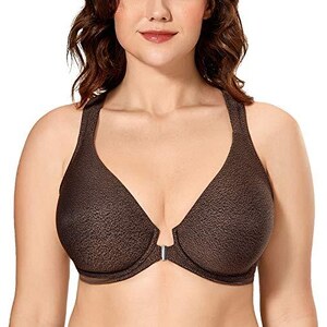 Reggiseno Con Ferretto DELIMIRA - Senza Spalline, Ottimo Sostegno | Tessuto Rete Traspirante