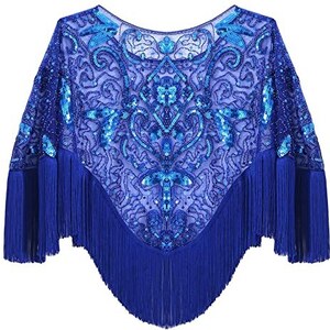 Scialle Da Sposa Blu Acqua Per Damigelle D'onore, Stola - Foto 6