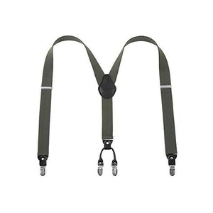 Bretelle Da Uomo Regolabili A Y E X | Stile Caccia Con Clip In Metallo - Larghezza 4 Cm