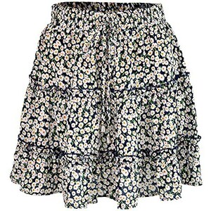 Mini Gonna A Pieghe DRESHOW - Gonna Svasata Elastica Per Donna E Ragazze - Foto 7