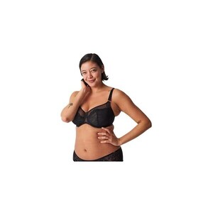 Chantelle Donna Reggiseno Norah Chic Con Ferretto - Coppe Modellate, Nero, Taglia 5F, Tessuto Ultra Morbido, Sostegno E Comfort - 6