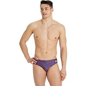 Costume Da Bagno Uomo Arena Dynamo Slip - Tessuto MaxFit Resistente A Cloro E Sale, UPF 50+ - Foto 6