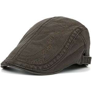 Cappello Da Sole Estivo Uomo AV In Cotone, Berretto Piatto Tipo Newsboy, Beige, Taglia Unica (55-58 Cm), Traspirante E Con Protezione UV - Foto 6