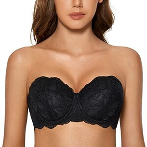Kobilee Costumi da Bagno Donna Brasiliana Imbottito Curvy Spiaggia con