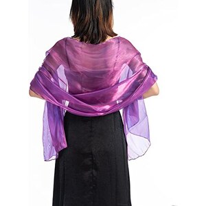 TwoYek Pashmina Scialle Donna Morbido, Grandezza 200x70 Cm. Stola Elegante Per Matrimonio, Abito Da Sera O Regalo. Colore Blu.